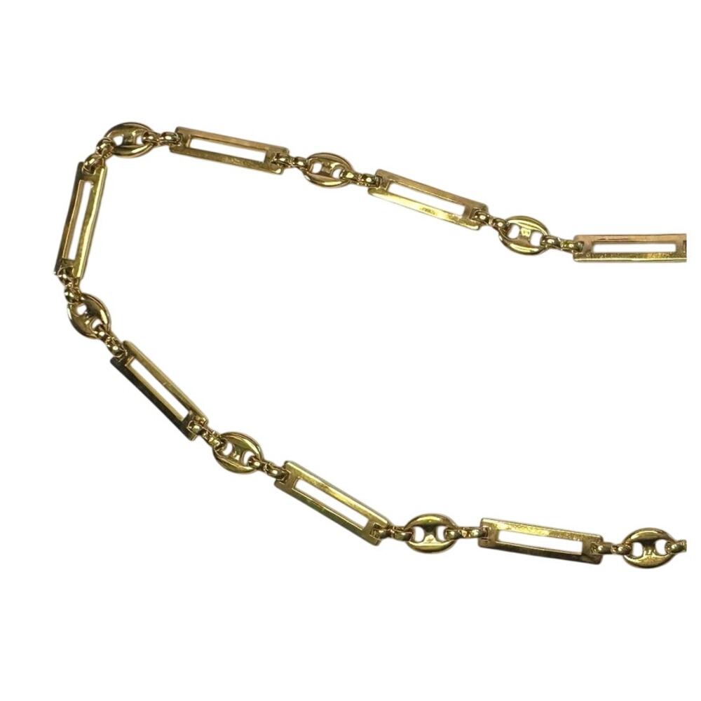 Givenchy Necklace With Unique Flat Rectangle Links - image 6